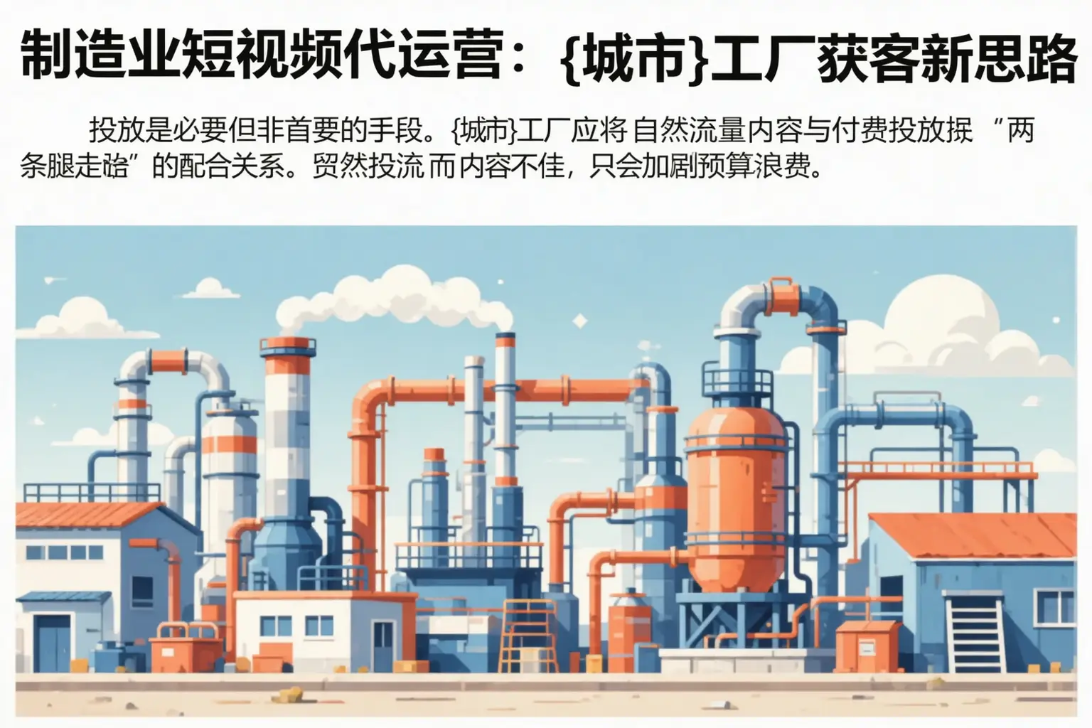 制造业短视频代运营：扶绥工厂获客新思路